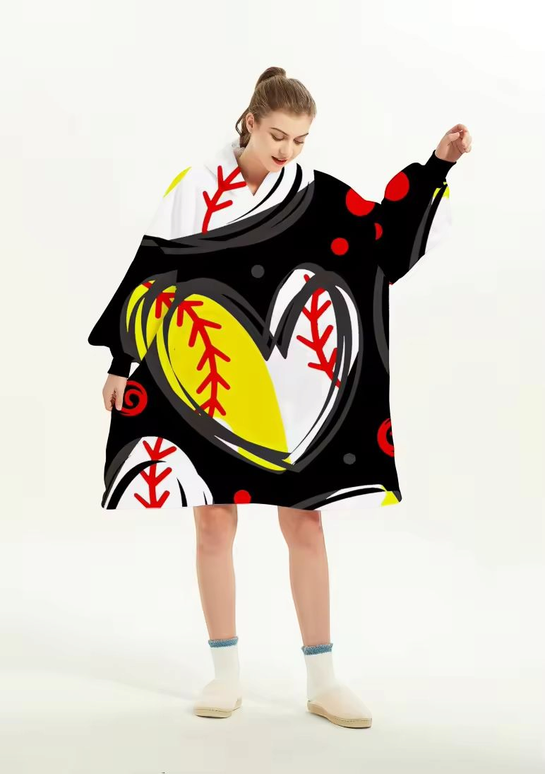 Oversized Wearable Blanket Hoodie