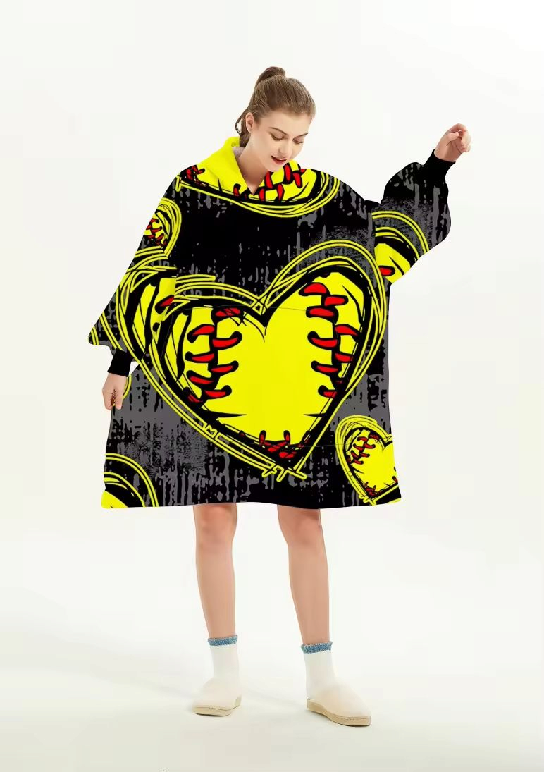 Oversized Wearable Blanket Hoodie