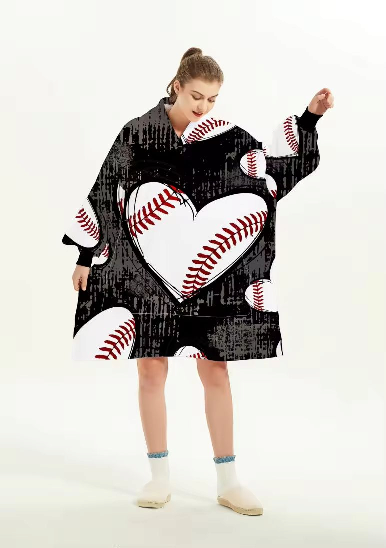 Oversized Wearable Blanket Hoodie