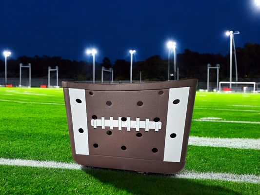 Small Brown Football Tote Bag